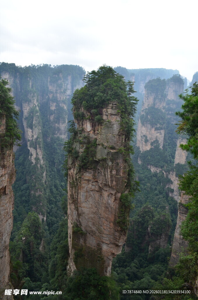 张家界奇峰美景