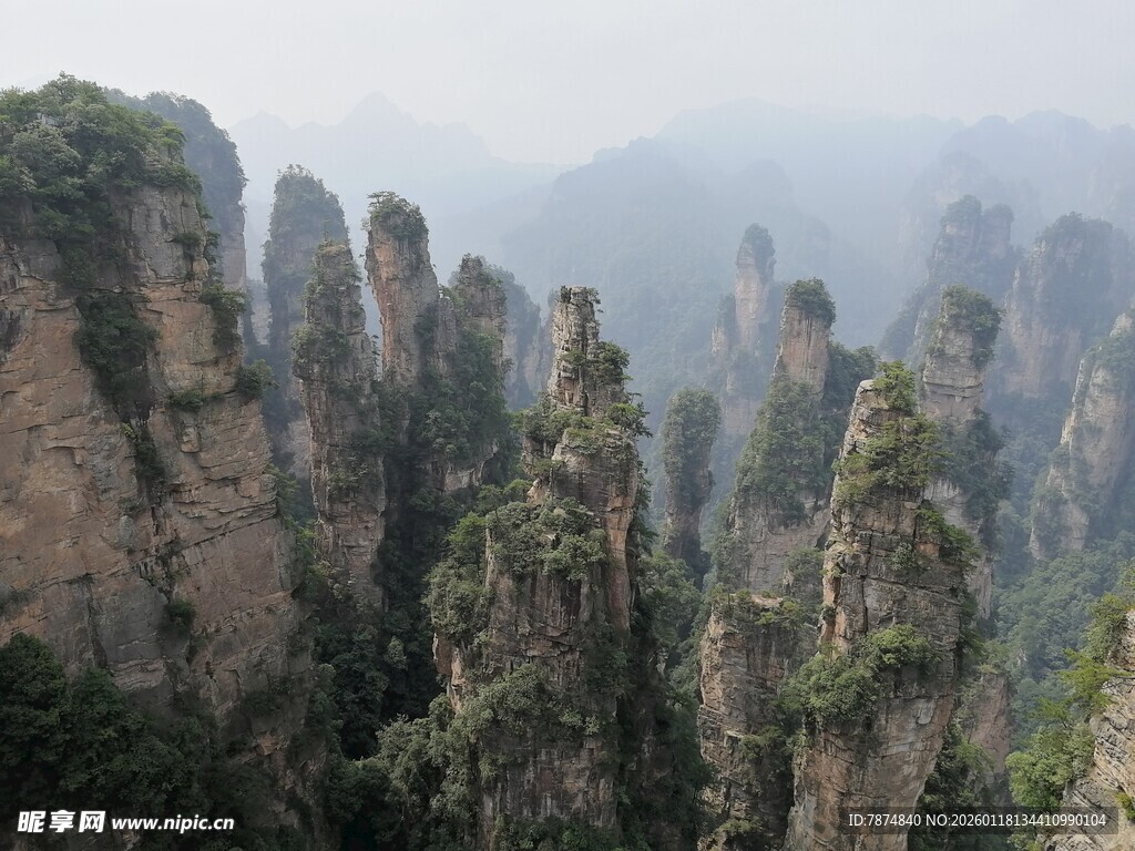 张家界奇峰异石景观