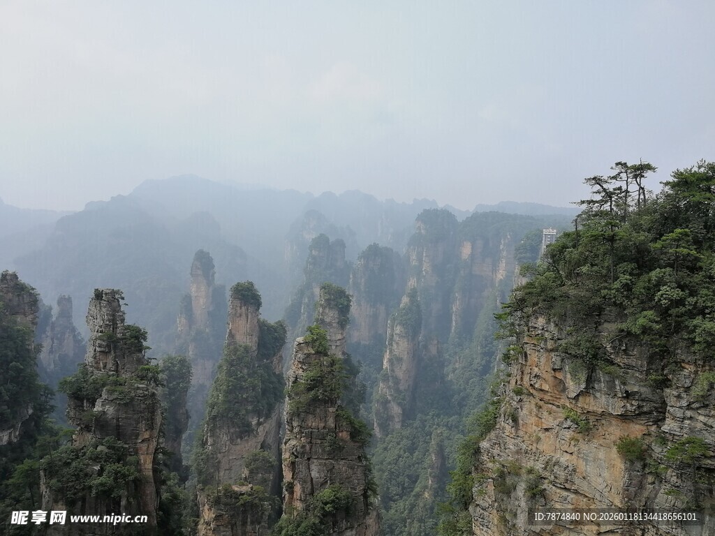 张家界奇峰景观