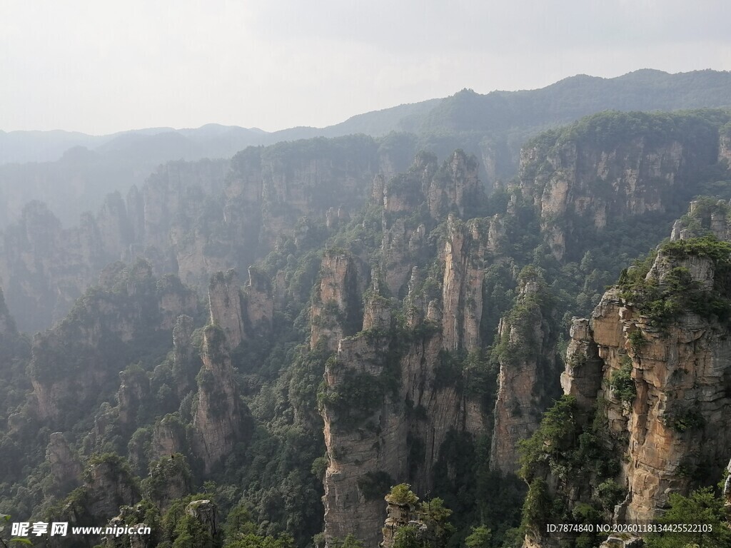 张家界奇峰异石景观