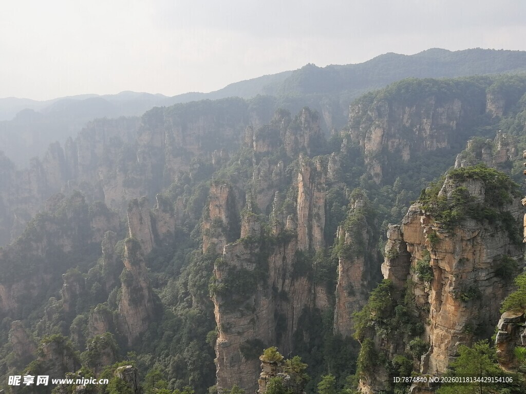 张家界奇峰美景