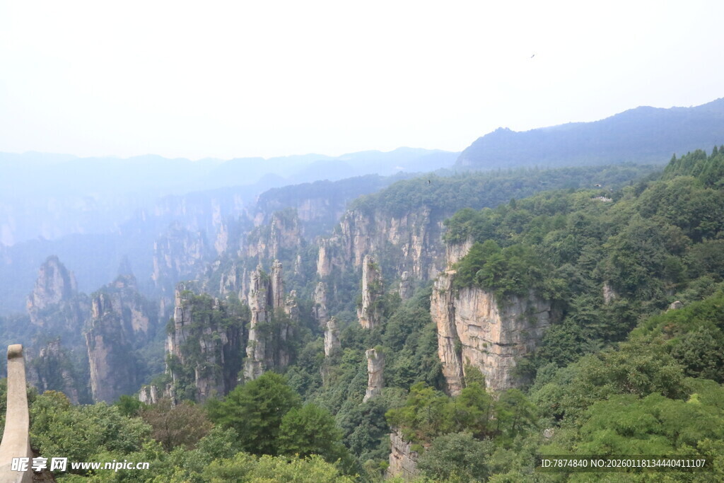 张家界奇峰异石景观
