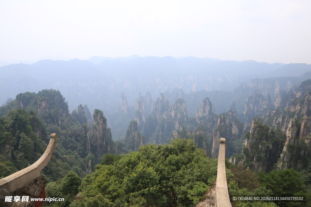 张家界奇峰美景