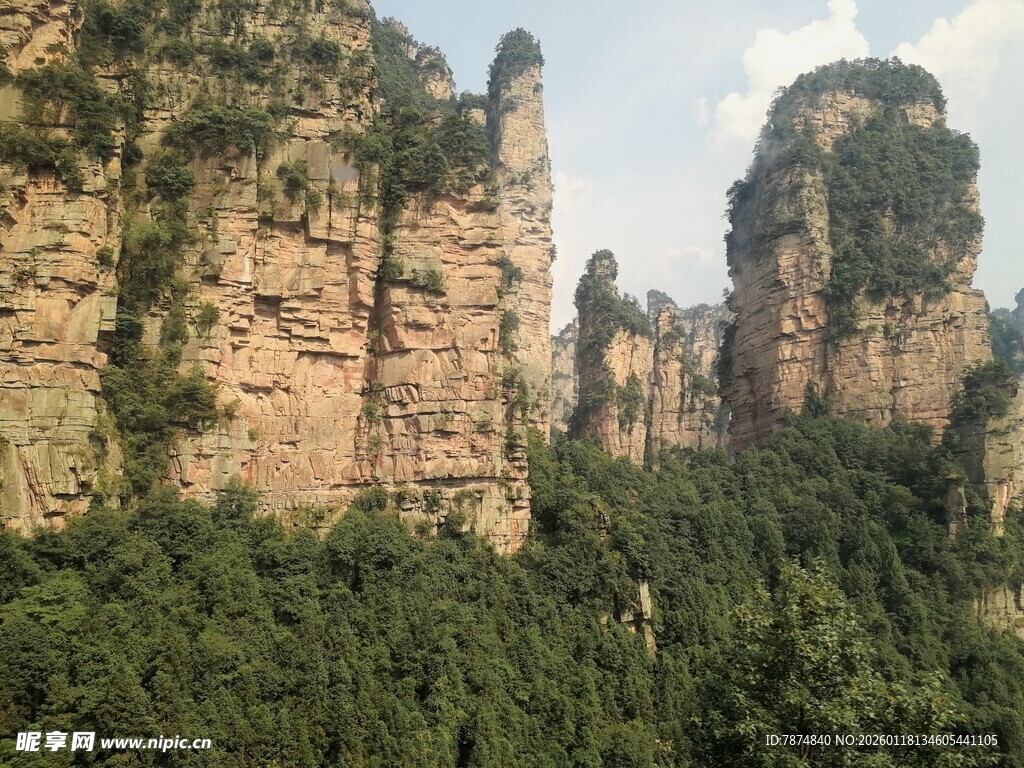 张家界奇峰异石景观