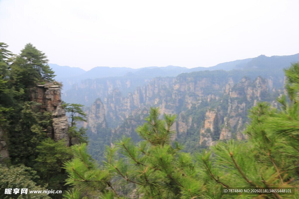 张家界奇峰美景