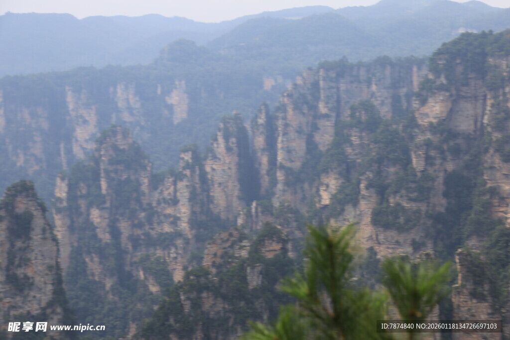 张家界奇峰美景