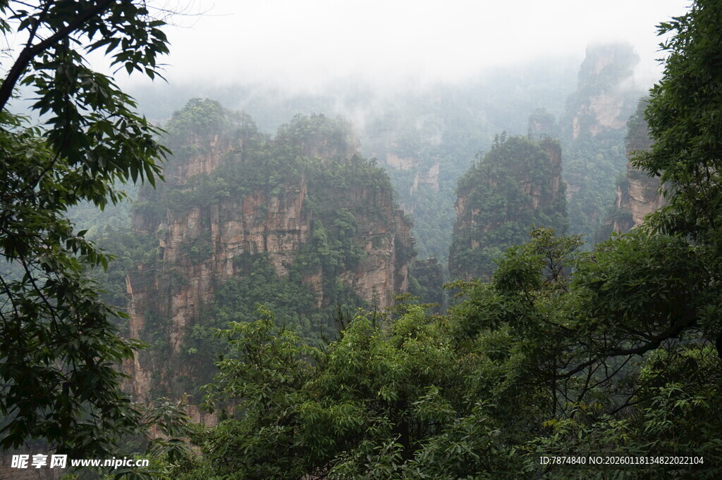张家界奇峰异景