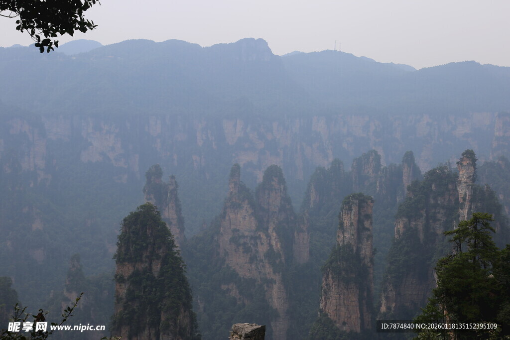 张家界奇峰美景