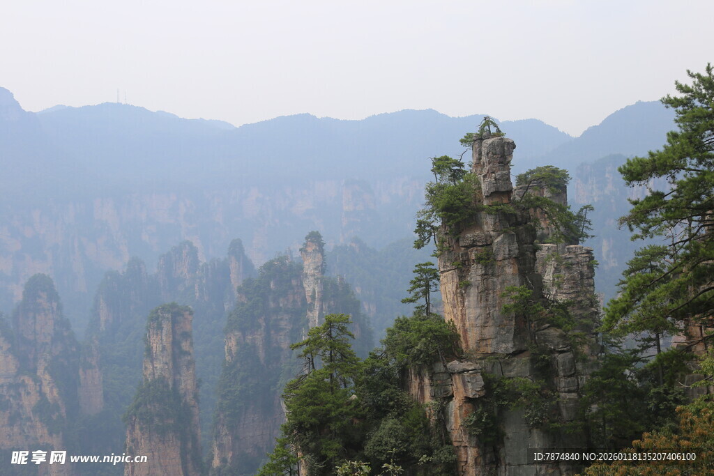 张家界奇峰景观