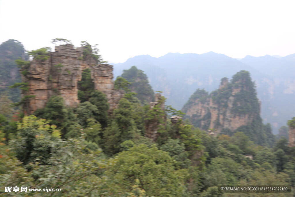张家界奇峰异石景观
