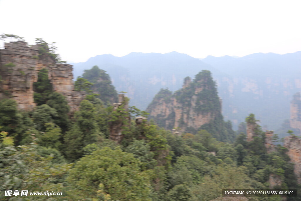 张家界奇峰异石景观