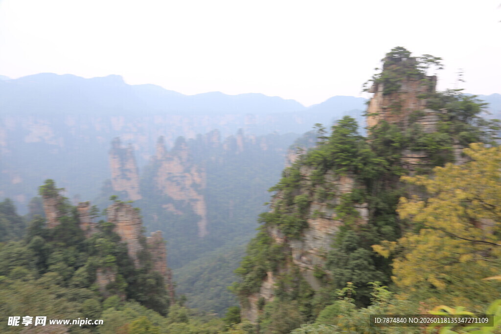 张家界奇峰美景