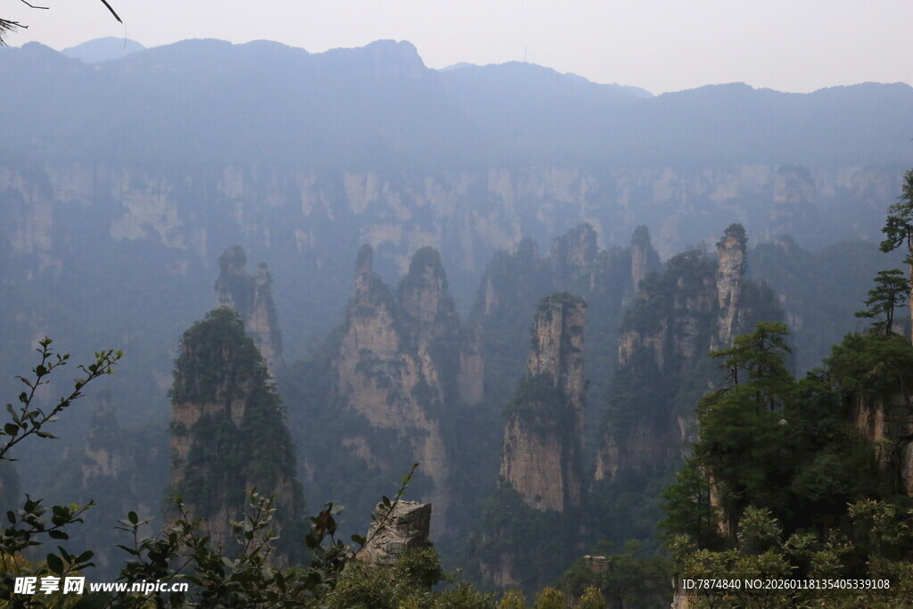 张家界奇峰美景