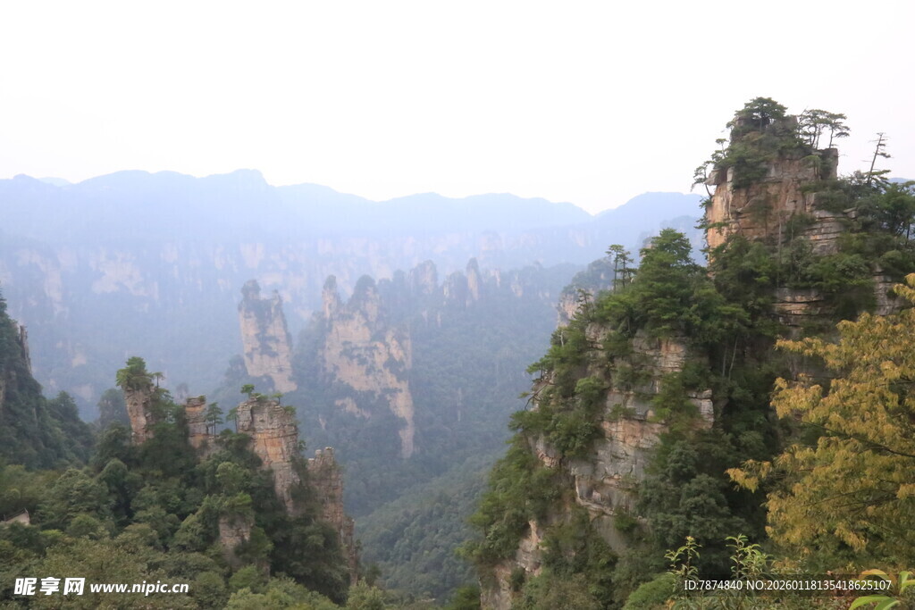 张家界奇峰美景
