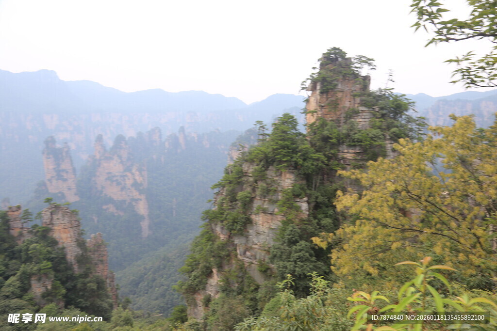 张家界奇峰美景