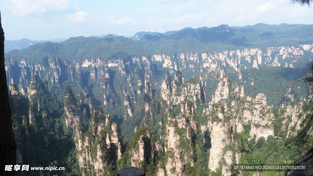张家界奇峰美景