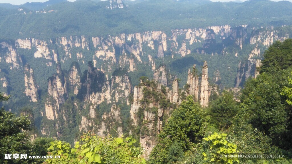 张家界奇峰美景