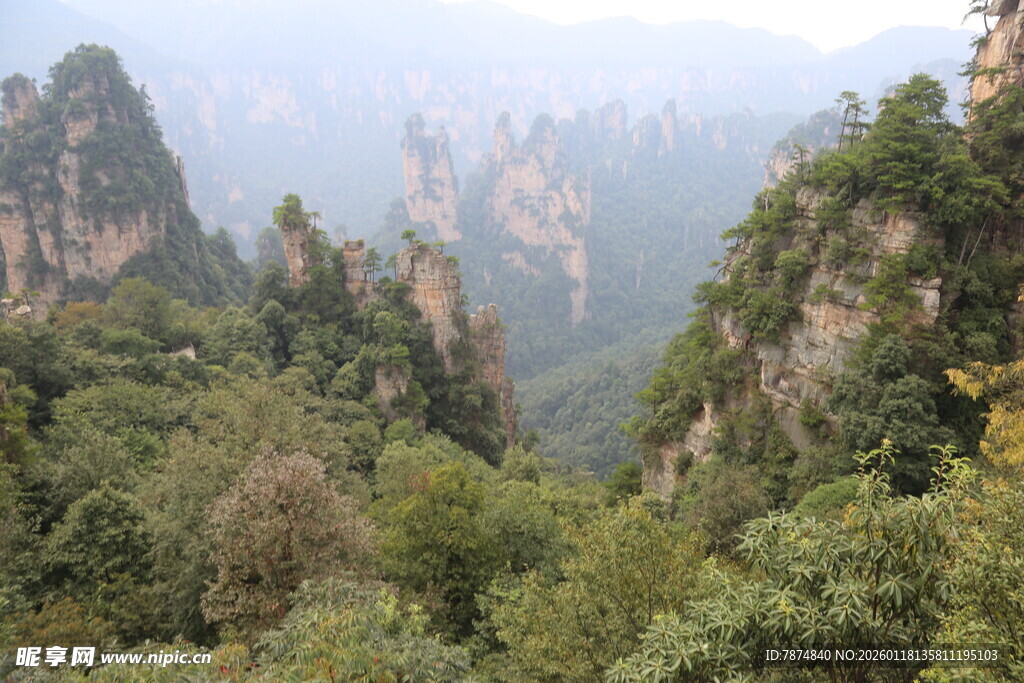 张家界奇峰异景