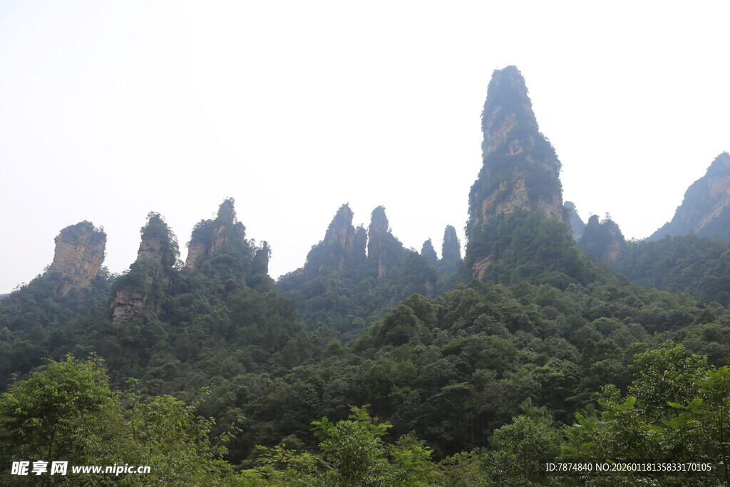 张家界奇峰异石景观