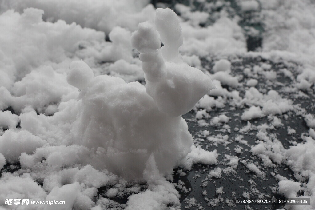 可爱小雪人