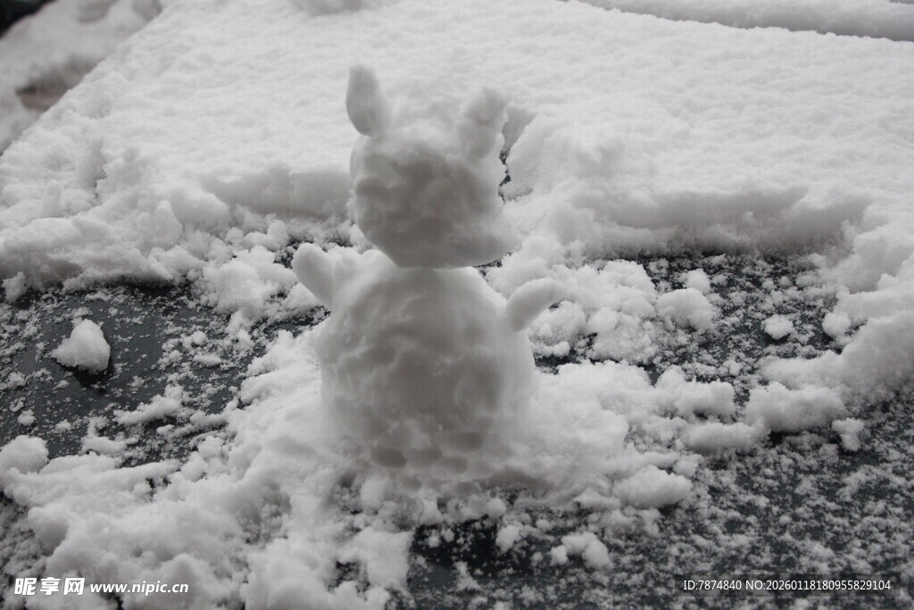 可爱小雪兔