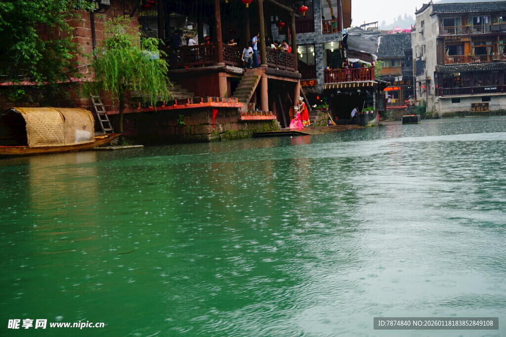 江南水乡河道风景