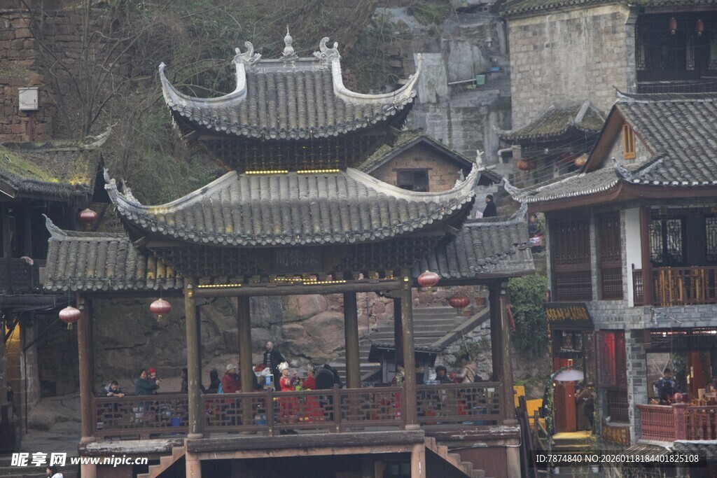 古色古香的中式传统建筑