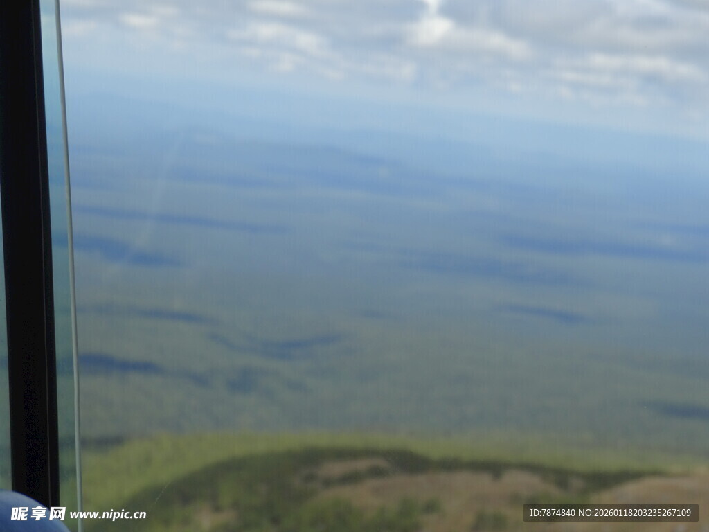 高空俯瞰大地景观