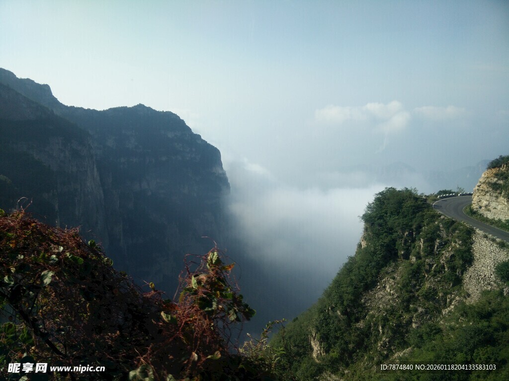 山间云海美景