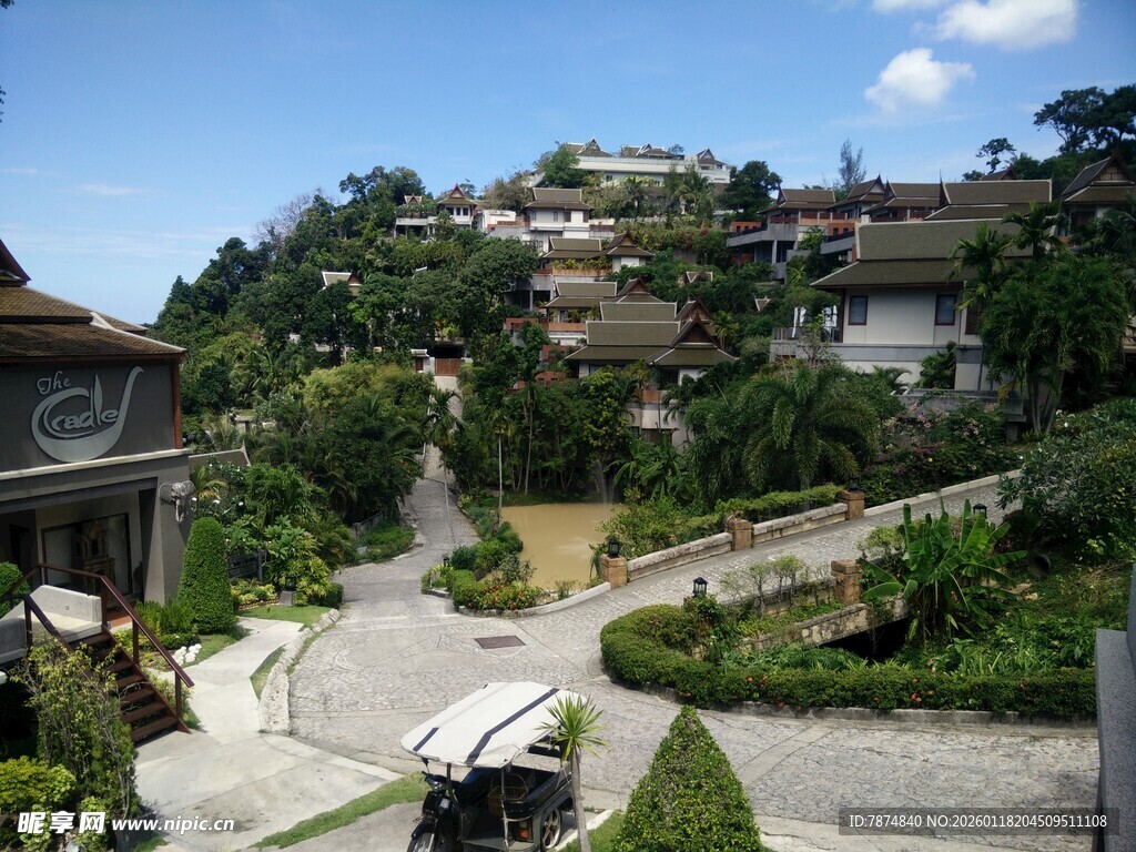 山间村落景致
