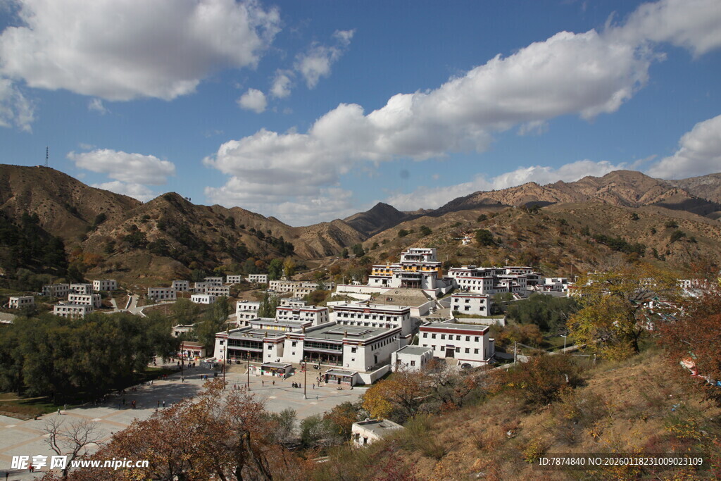 山间村落美景