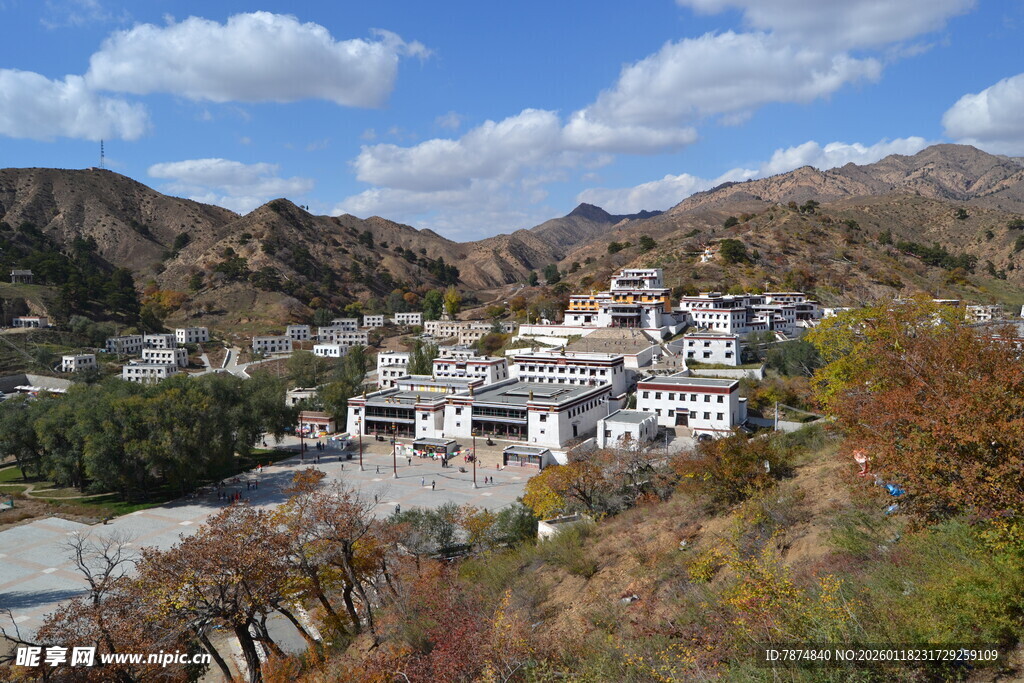 山间村落美景