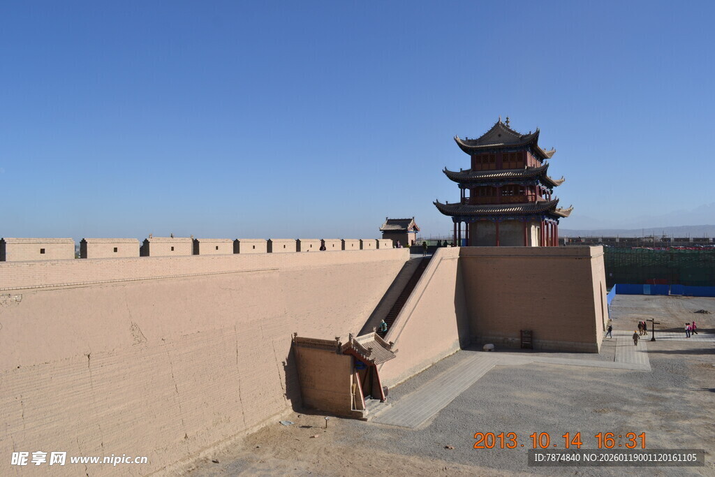 嘉峪关城楼 尽显历史沧桑