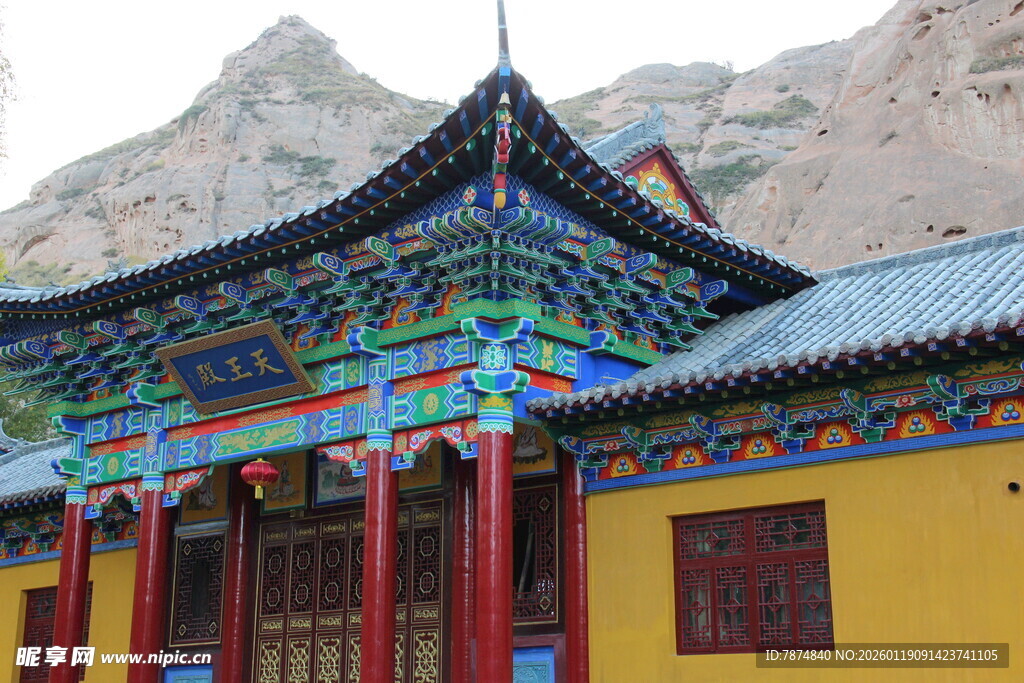 藏式风格古建筑