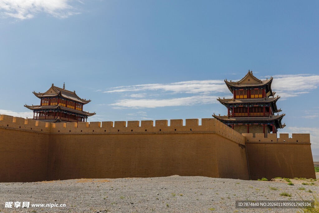 嘉峪关古建筑景观