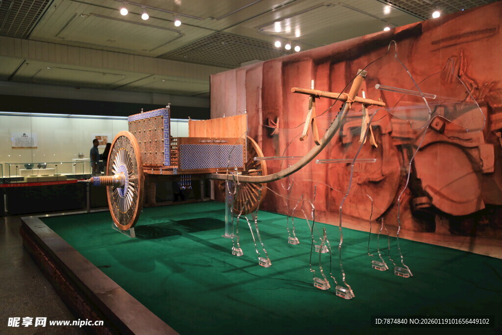 古代水利器械展示场景