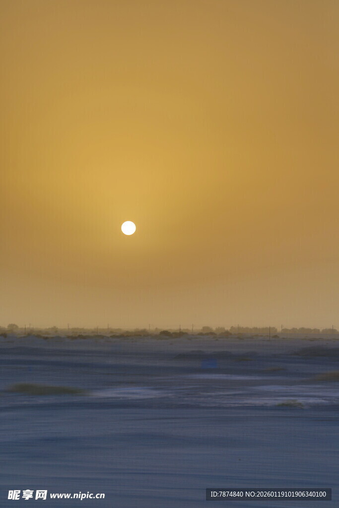 海上落日美景