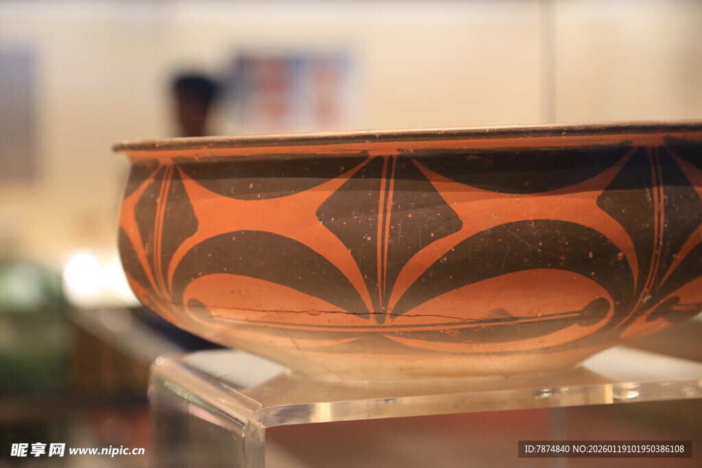 古代彩陶纹饰精美展示