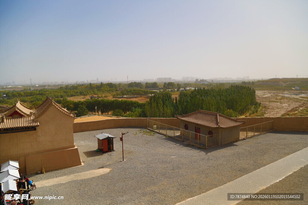 嘉峪关古建筑景观