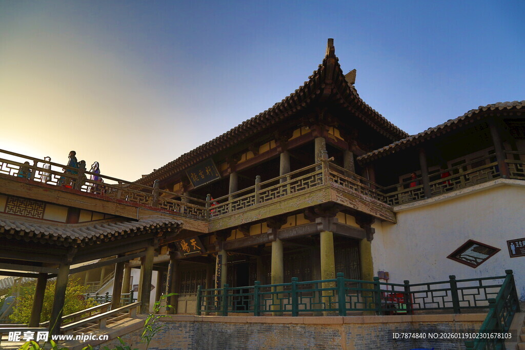 古雅中式建筑景观