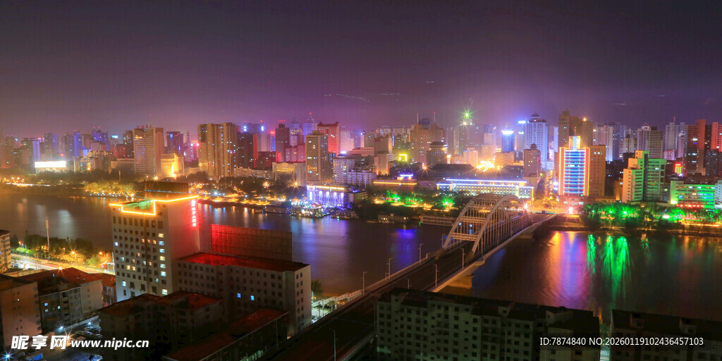 璀璨都市夜景