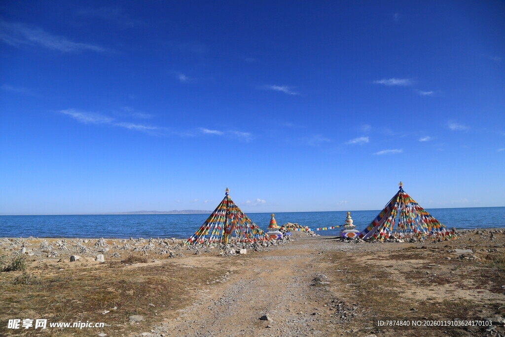 海边土丘景观