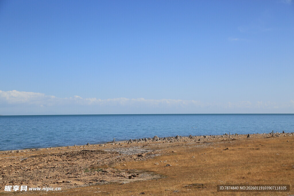 海边开阔风景