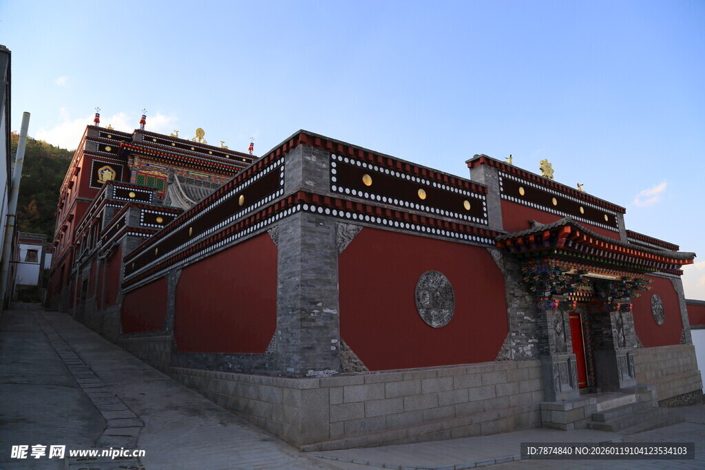 藏式风格建筑外观