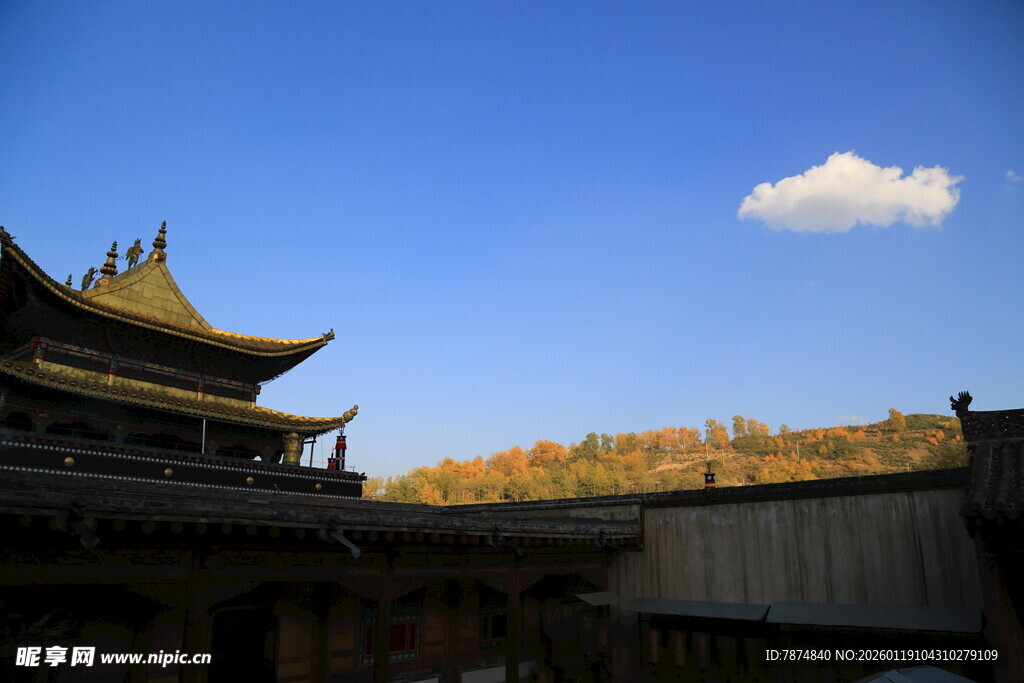 古建风光 蓝天之下的韵味