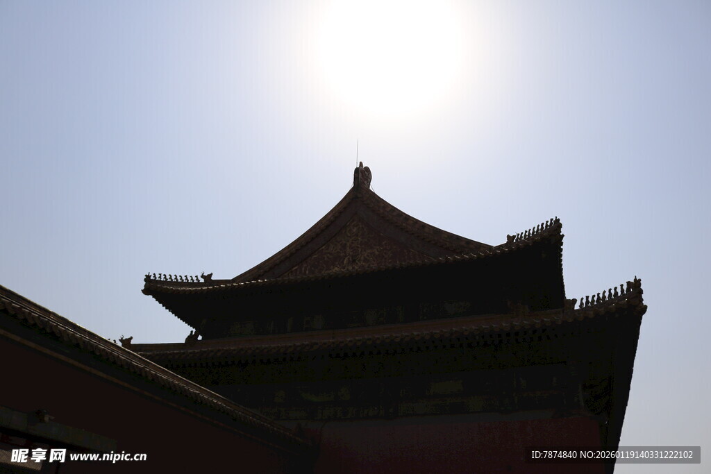 故宫一角古建筑