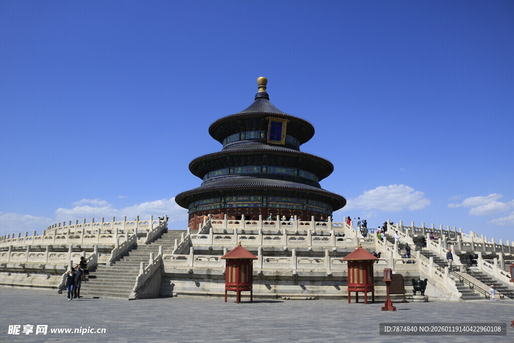 天坛古建筑 尽显皇家气派