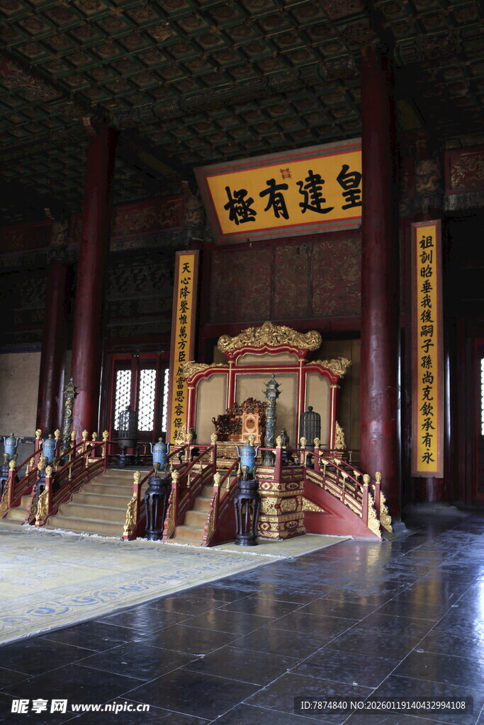 古色古香的中式殿堂