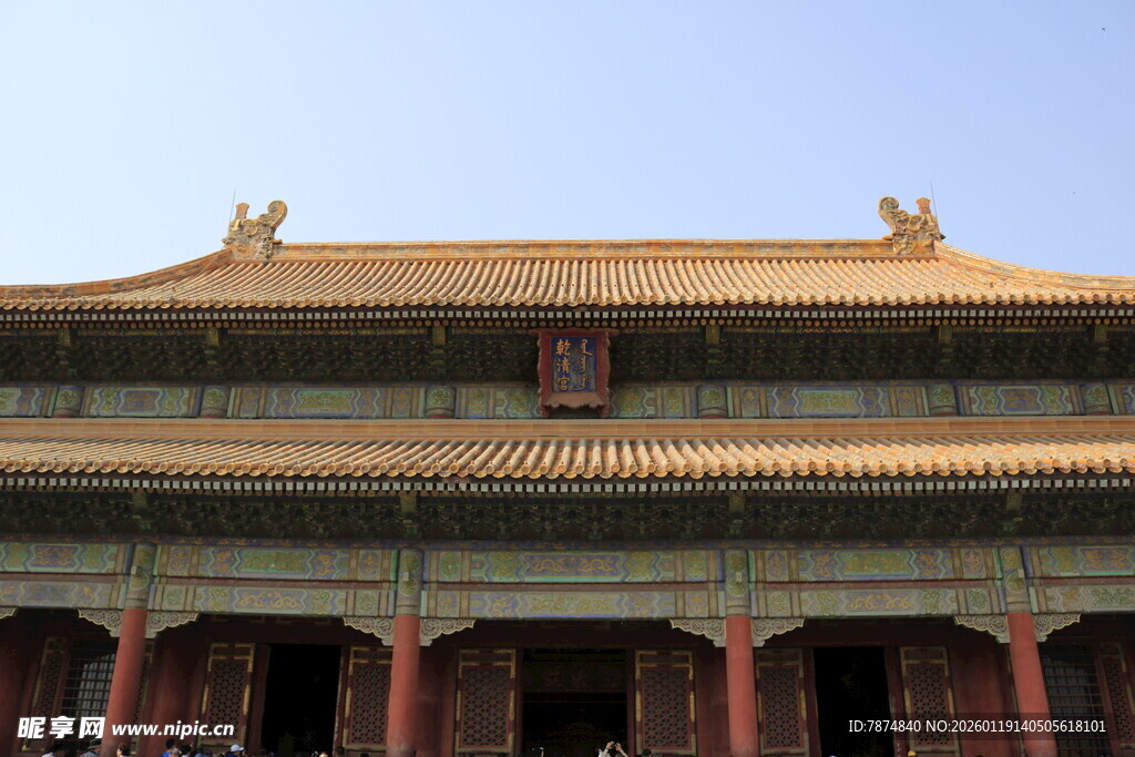 故宫古建筑一角
