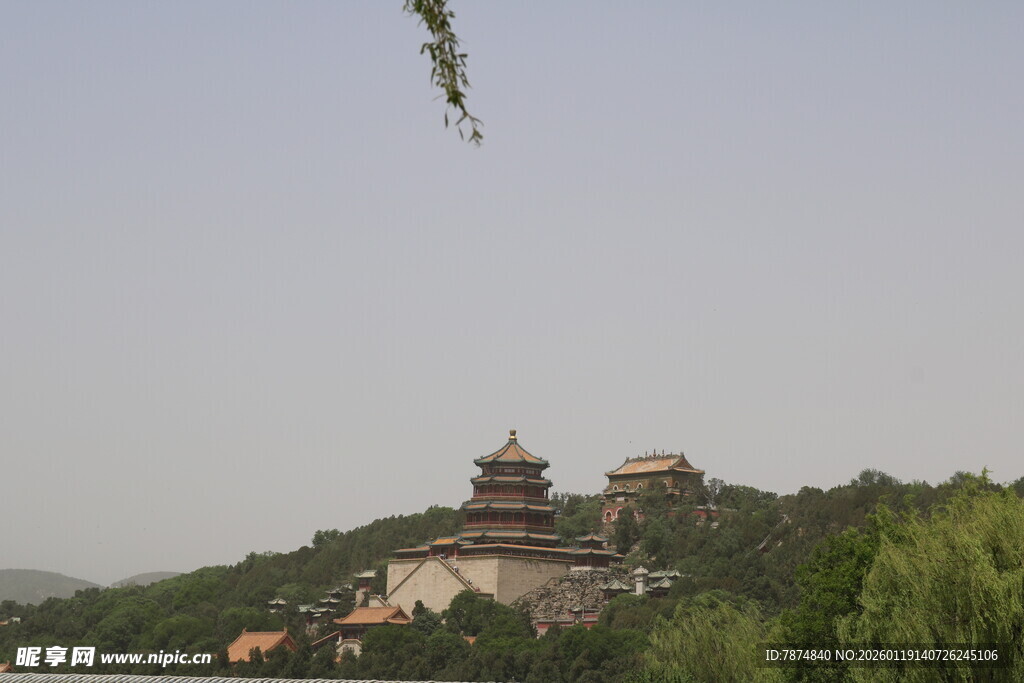 山上古建筑景观